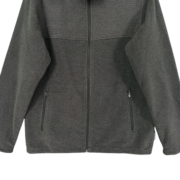 NWT EXOFFICIO Vergio Fleece Jacket M Men’s Gray Full‎ Zip Outdoor Techwear Style - Picture 5 of 11